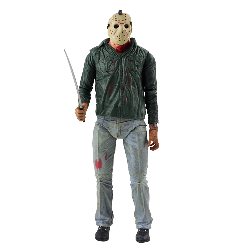 B in Bag NECA Friday The 13th Jason Lives Pamela Voorhees, экшн-фигурка, последняя часть, Jason, 3D маска, пила, топор, меч, нож, страшная модель, игрушки - Цвет: B in Bag