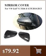 Черный Задний спойлер на крышу из углеродного волокна для Volkswagen VW Golf 6 VI MK6 GTI 2010-2013 Запчасти для тюнинга автомобилей