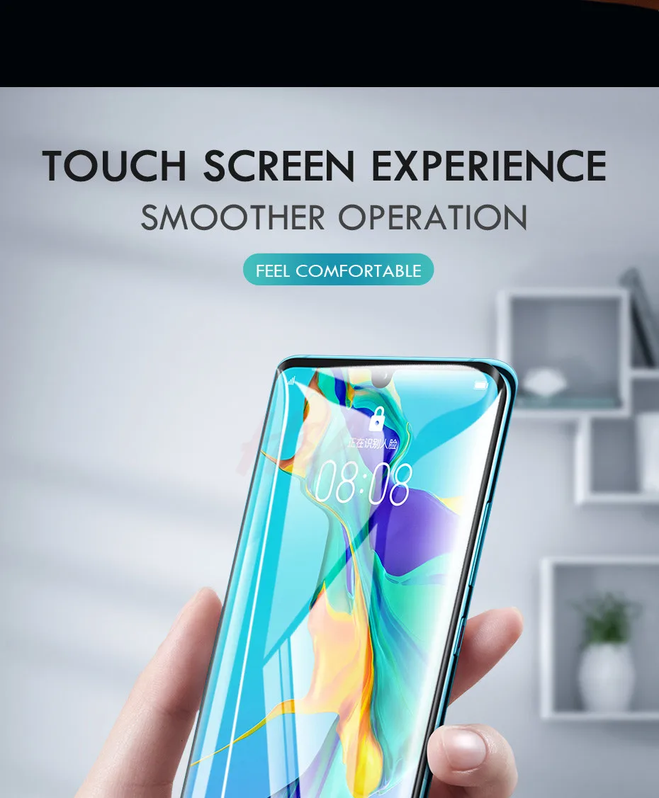 20D полное покрытие Гидрогелевая пленка для huawei P30 P20 Lite Pro P10 Plus P30 Pro мягкая защитная пленка для экрана для Honor 10 9 Lite 10