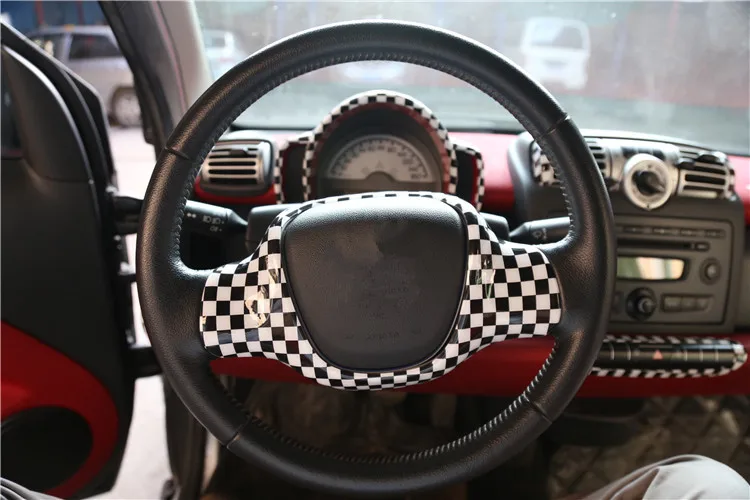 TTCR-II для Mercedes-Benz Smart Fortwo 2009-2014 Автомобильная оплетка рулевого колеса автомобиля