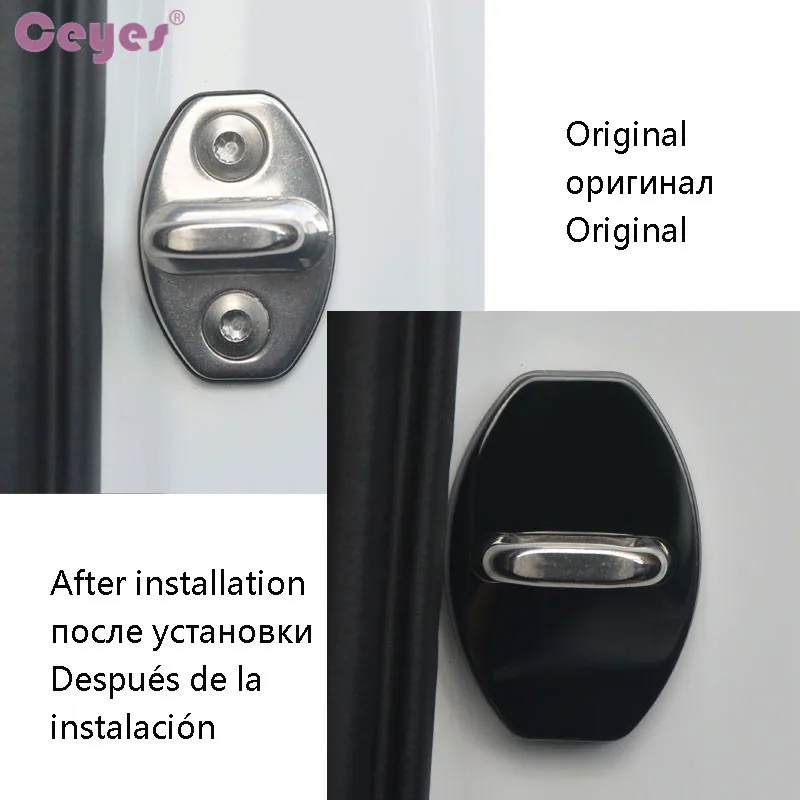 Ceyes автомобильный Стайлинг чехол для Audi S A4 B6 A6 B8 Skoda Volkswagen R Line VW Polo Seat FR крышка