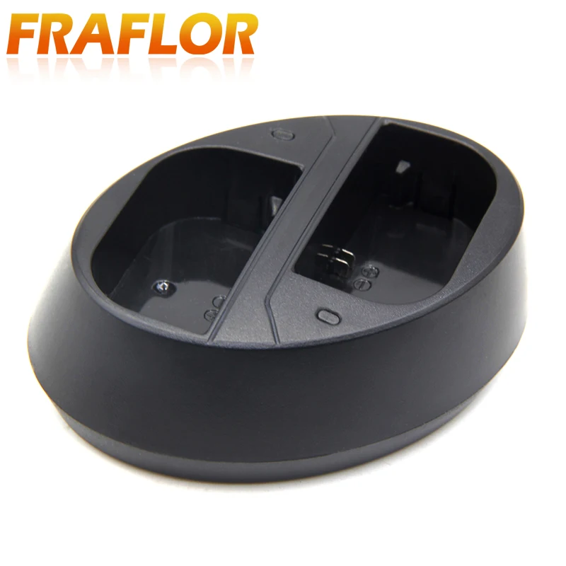 Овальное зарядное устройство для камеры с двумя портами Micro USB Canon LP E6 5D2 5D3 70D 60D 6D 7D