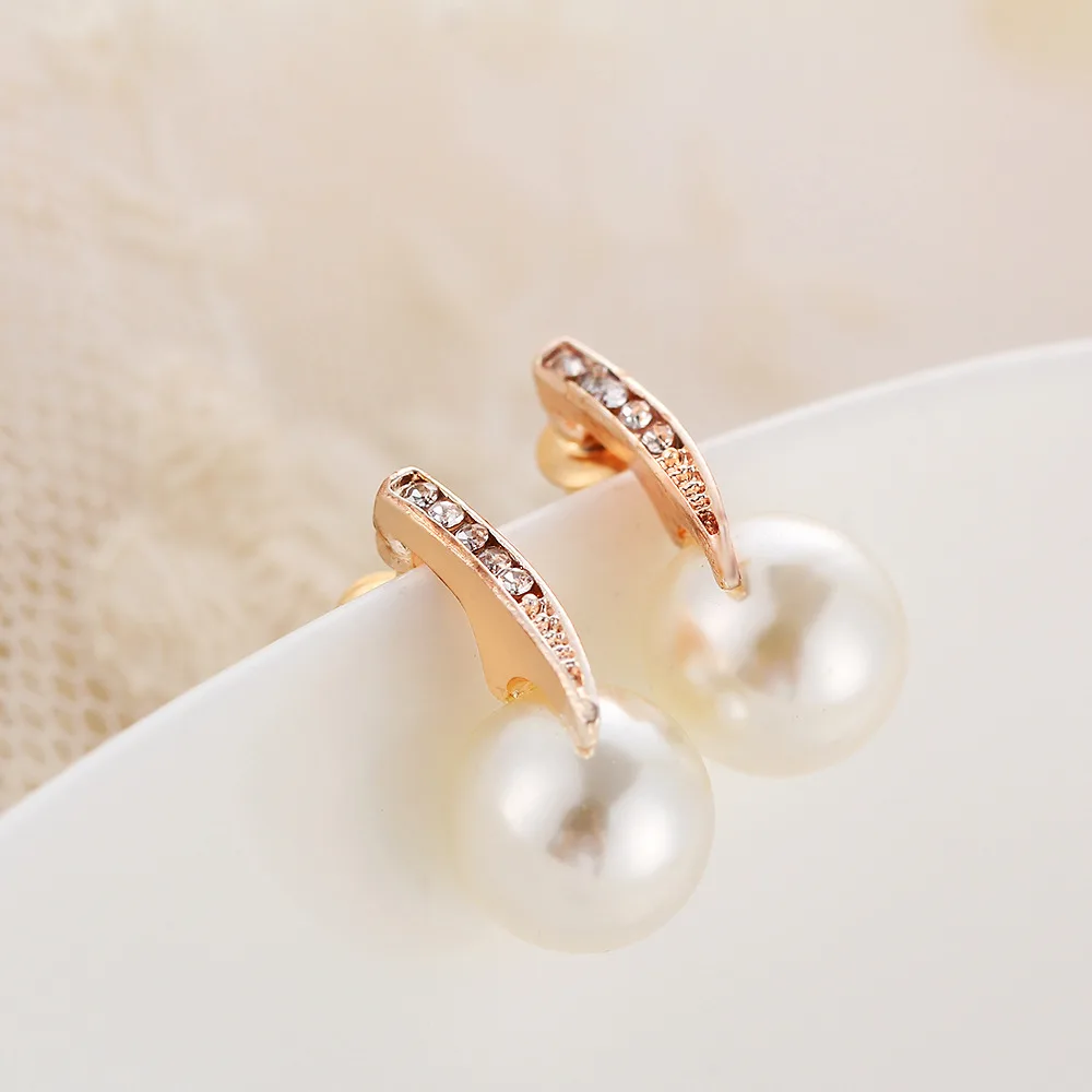 Комплект из колье и серёг с искусственным жемчугом 10 компл./лот | Украшения