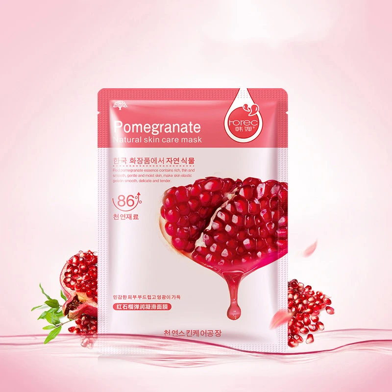 HanChan натуральный растительный экстракт для лица увлажняющая питательная маска