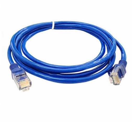 Бесплатная доставка Высокое качество высокая скорость 1 8 м синий CAT5e RJ45 Ethernet