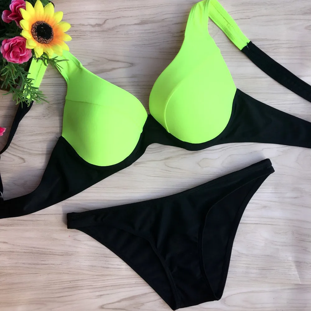 Женский купальник сексуальный бикини с пуш ап 2019 горячая распродажа пляжный