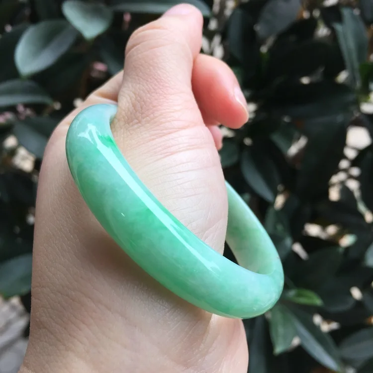 Плавающий браслет с цветами ледяной клеевой вид подлинный бирманский