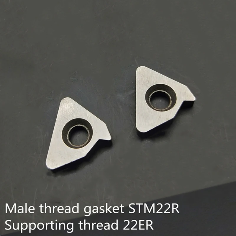 10pcs Knife pad STM22 STM22R STM22L For insert 22ER Arbor accessories gaskets seismic iron Tungsten carbide | Инструменты