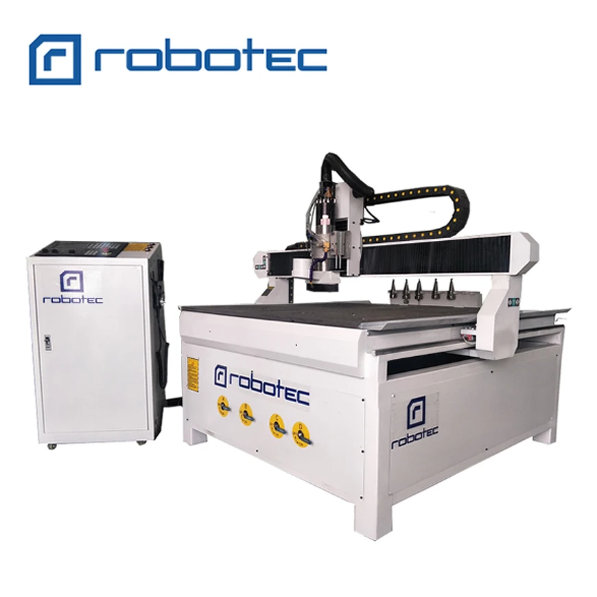 High Accuracy 4 Axis Wood Cutting Machine Linear 1212 Atc CNC Router Woodworking With 3.2kw Water Cooled Spindle | Инструменты