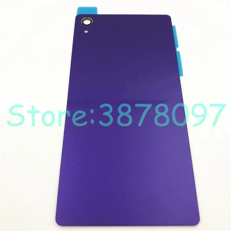 Для Sony Xperia Z2 D6543 L50W D6503 Задняя стеклянная крышка батарейного отсека задняя