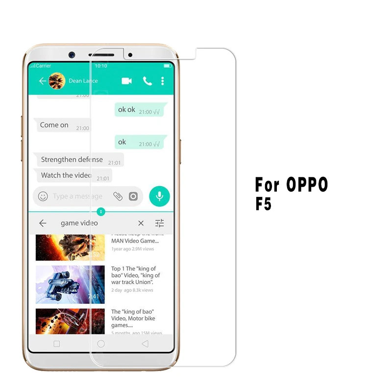 Закаленное стекло для Oppo F7 F5 F3 F1 CPH1819 CPH1723 CPH1609 Молодежная Защитная пленка экрана