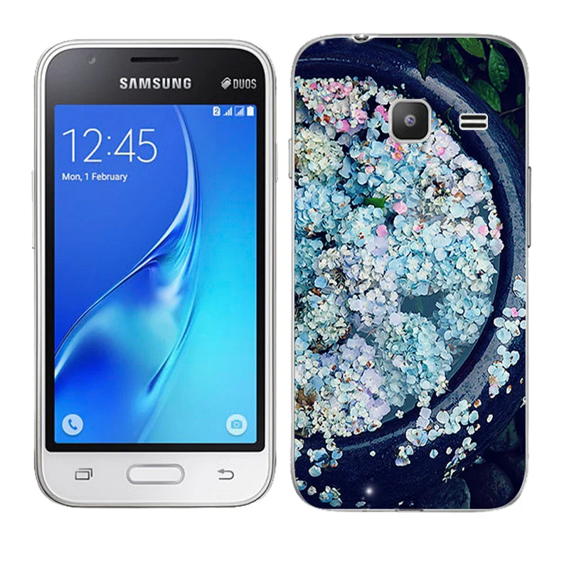 TPU силиконовый чехол для Samsung Galaxy J1 mini Модный телефона с рисунком Funda J105 J105H мягкая