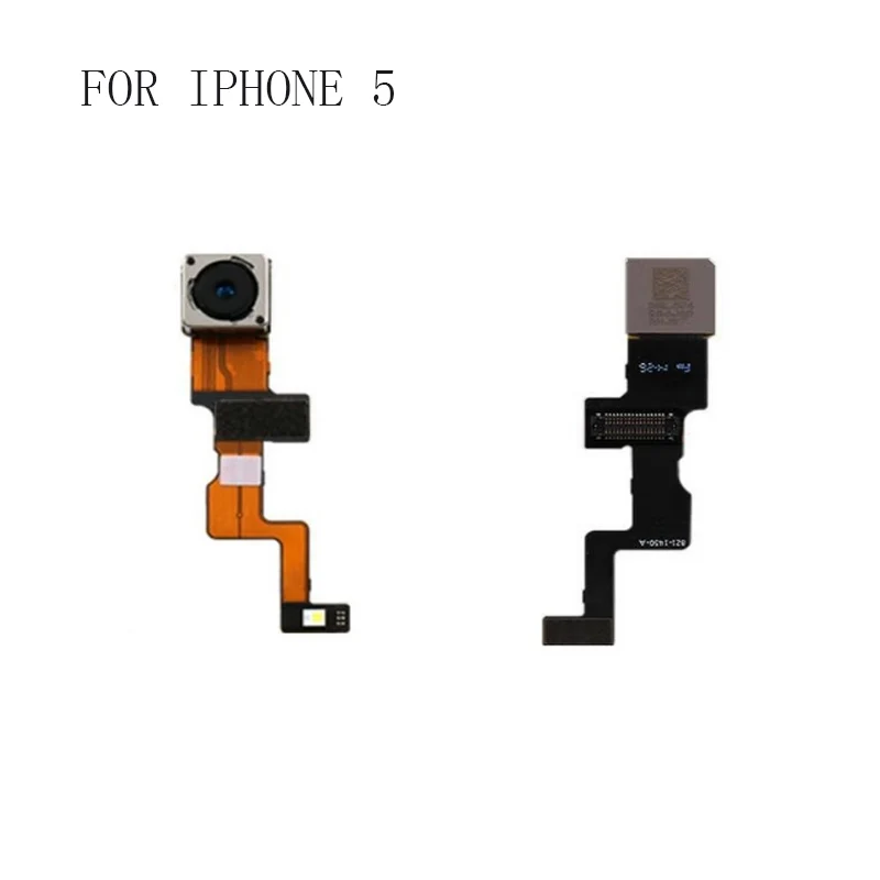 For iphone 5 Задняя камера с гибким кабелем, облицовочная модель, протестированные детали сотового телефона для Iphone 4S 5 5S 5C SE, камера заднего вида - Цвет: For iphone 5