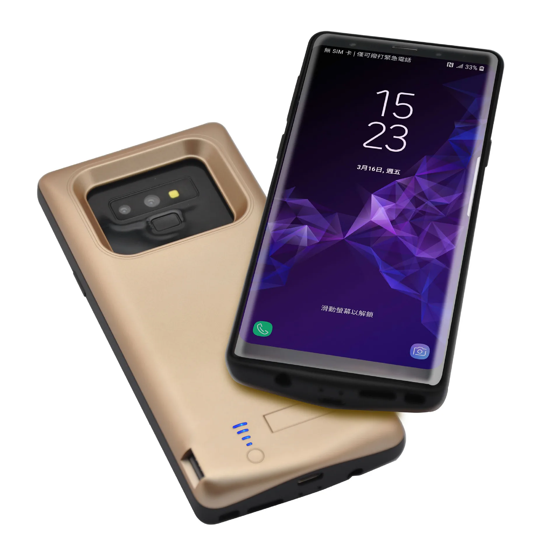 NS для Samsung Galaxy Note 9 чехол зарядного устройства 5000 мАч Внешний аккумулятор Note9
