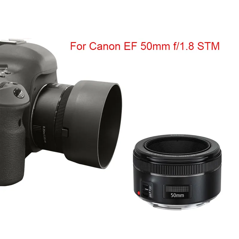 ES68 ES 68 бленда объектива Реверсивный объектив камеры аксессуары для Canon EF 50 мм f/1 8