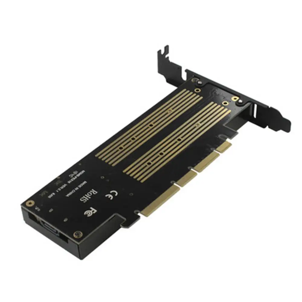 Расширение JEYI SK9 m.2 для адаптера NVMe NGFF Turn PCIE3.0 охлаждающий вентилятор SSD двойная
