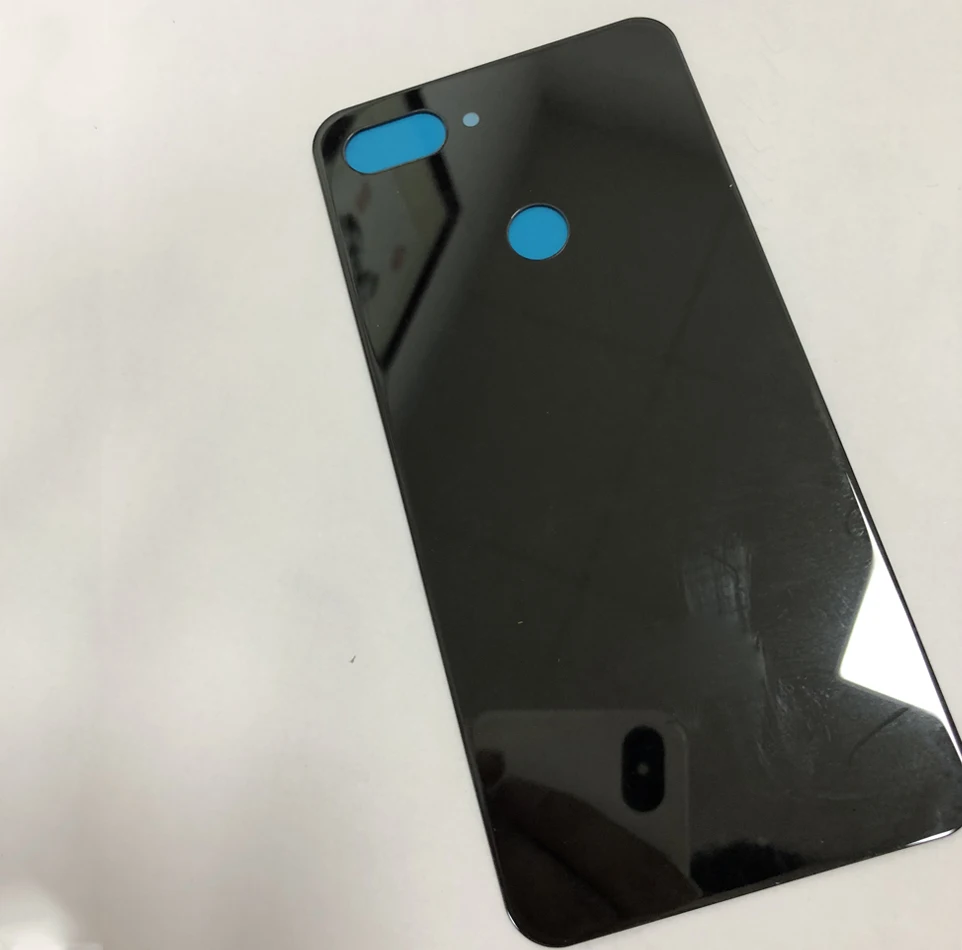 Новая крышка батареи для Xiaomi mi 8 lite Задняя стеклянная задняя дверь Корпус чехол mi8