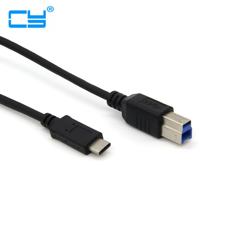 USB 3 1 Тип C к 0 B Кабель Интерфейс передачи данных Разъем для Macbook Ноутбук Принтер