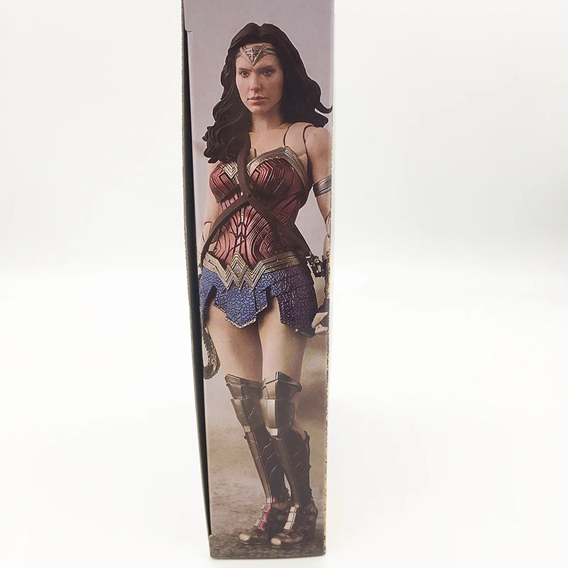 СВЧ DC Comics Лига Справедливости Wonder Woman ПВХ фигурка Коллекционная модель игрушки Рождественский подарок