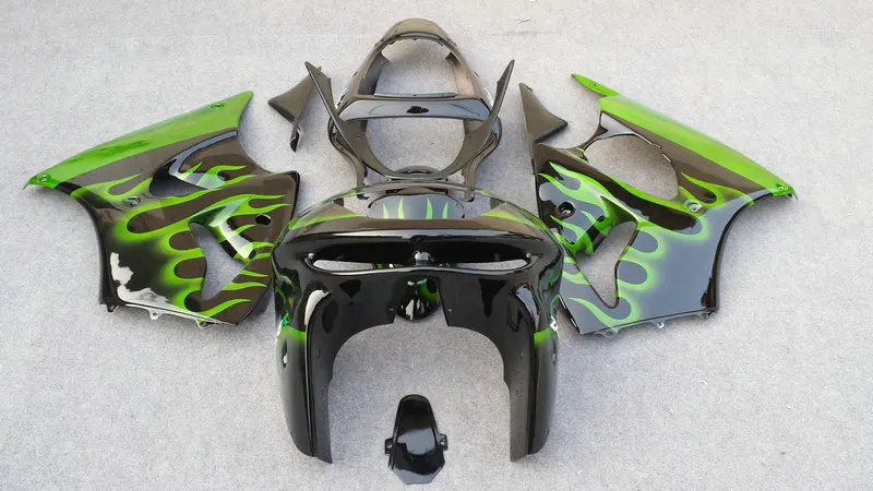 Пользовательские мотоцикл обтекатель комплект для KAWASAKI Ninja ZX6R 636 98 99 ZX 6R 1998 1999 ABS
