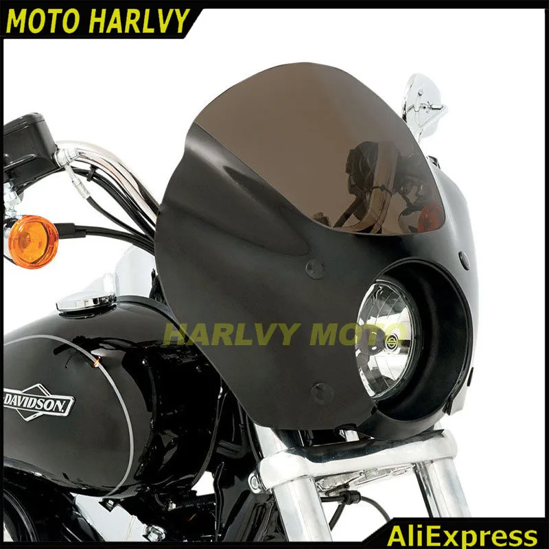 Черный Gauntlet обтекатель W/триггер блокировки Комплект для Harley Sportster 1200 883|sportster