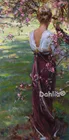 Рукоделие женщины восхищение цветами люди рукоделие вышивка своими руками наборы для вышивки крестиком ремесла 14 карат непечатный домашний декор настенное искусство
