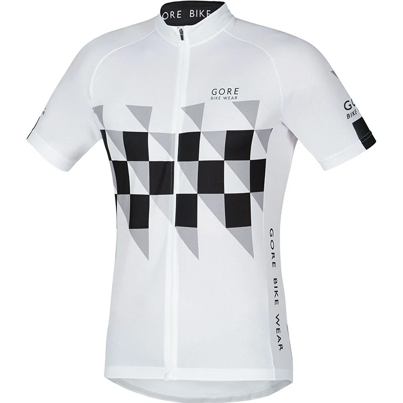 jerseys Gore Лето Велоспорт Джерси быстросохнущая Mtb рубашка велосипедная одежда велокостюм из флиса Мужские Короткие Майо Roupa Ropa De Ciclismo - Цвет: jerseys