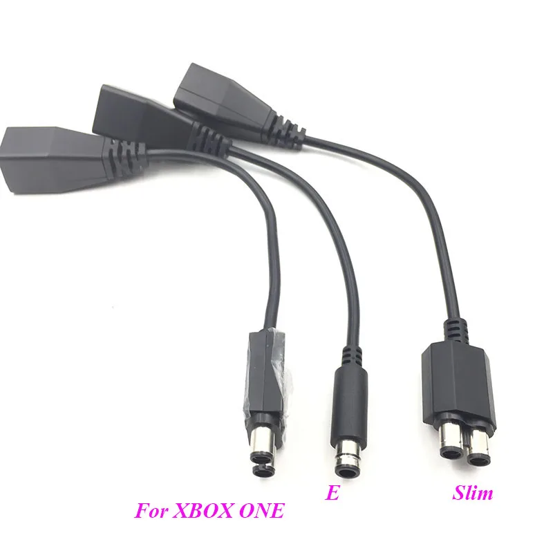 12 шт. адаптер переменного тока Кабель передачи для XBOX 360 плоский E XBOX360 Тонкий S ONE