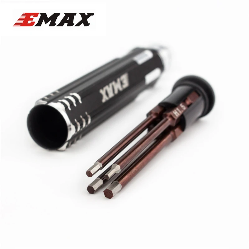 

Emax H1.5 H2.0 H2.5 H3.0mm Hexagon Socket Screwdriver Set Allen Driver for RC FPV Racing Drone RC Models Toys DIY Accessories