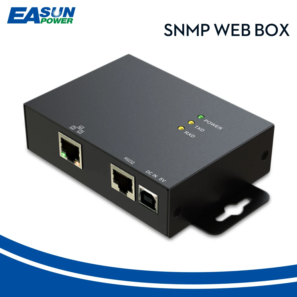 Источник питания Easun SNMP Внешняя веб коробка дистанционного мониторинга решение