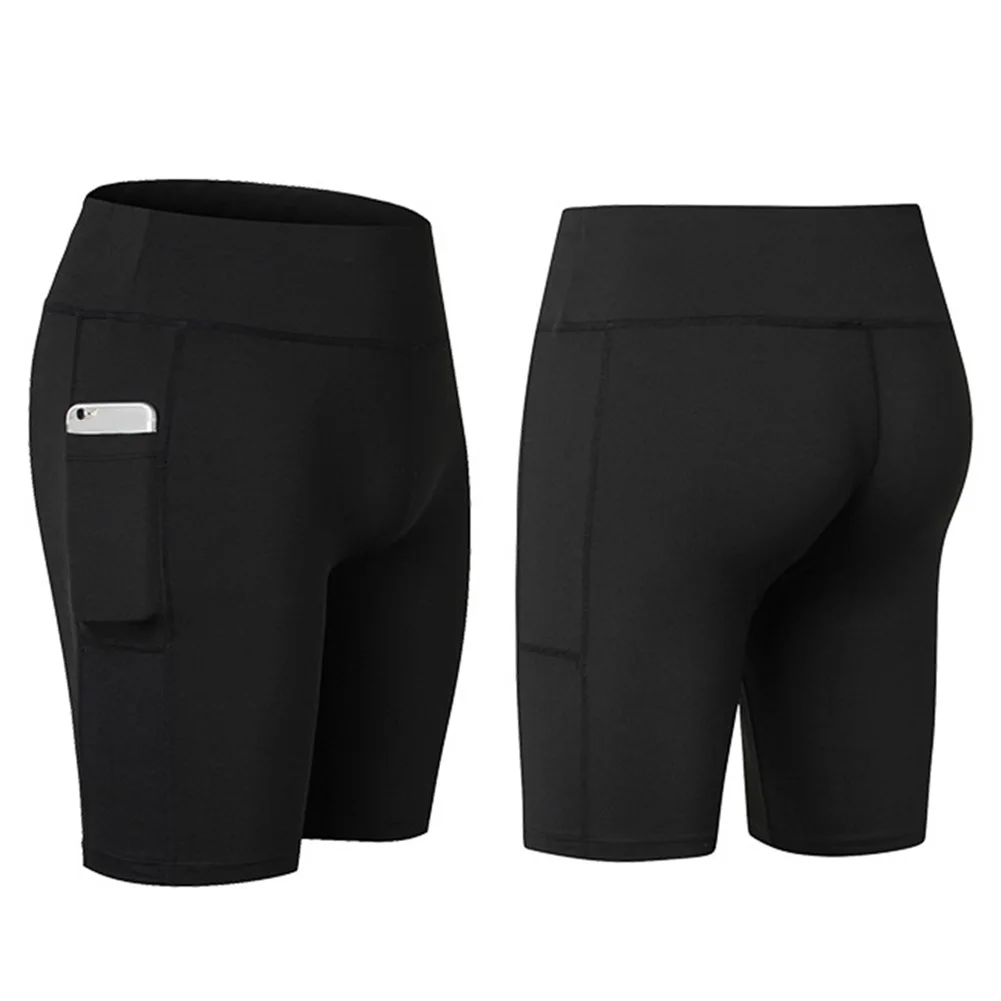 Женские беговые шорты для тренажерного зала велоспорта фитнеса упражнений