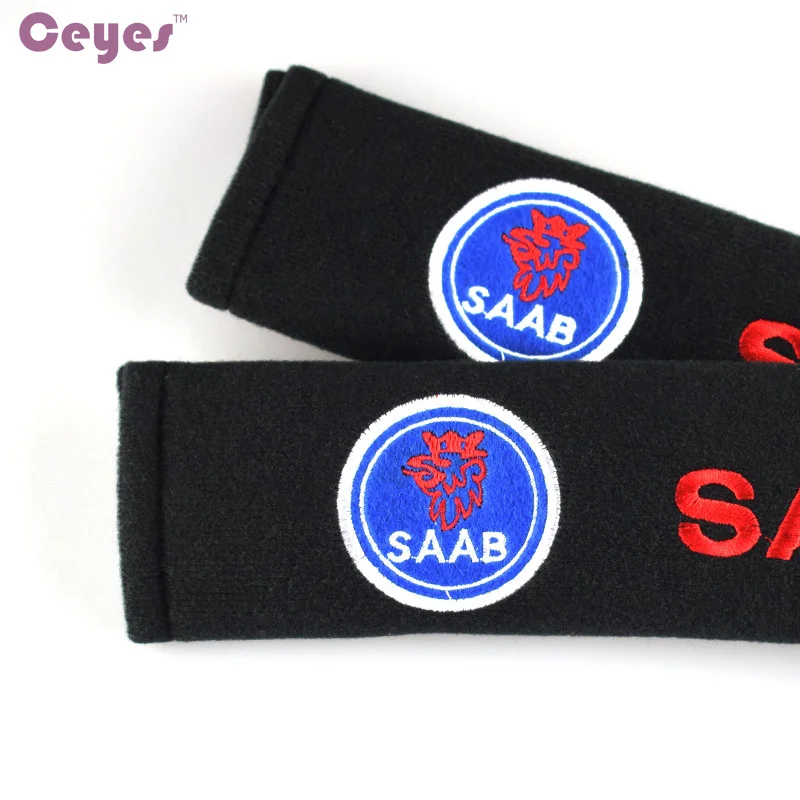 Наплечный чехол Ceyes для автомобильного ремня безопасности Saab 9000 428 03-10 9-3 9-5 93 95
