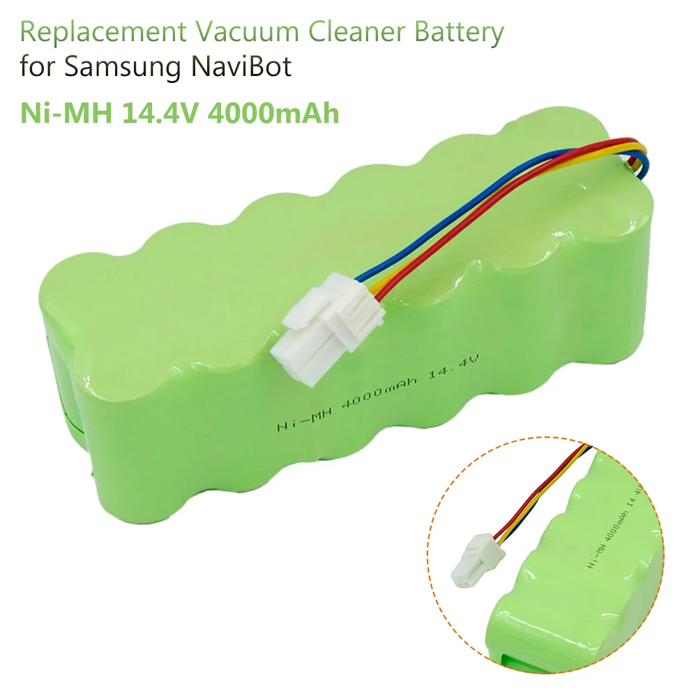 Nimh аккумулятор для пылесоса Samsung NaviBot SR8840 SR8845 SR8855 SR8990 VCR8845 VCR8895 VCR8730 SR8750 14 4 В 4000