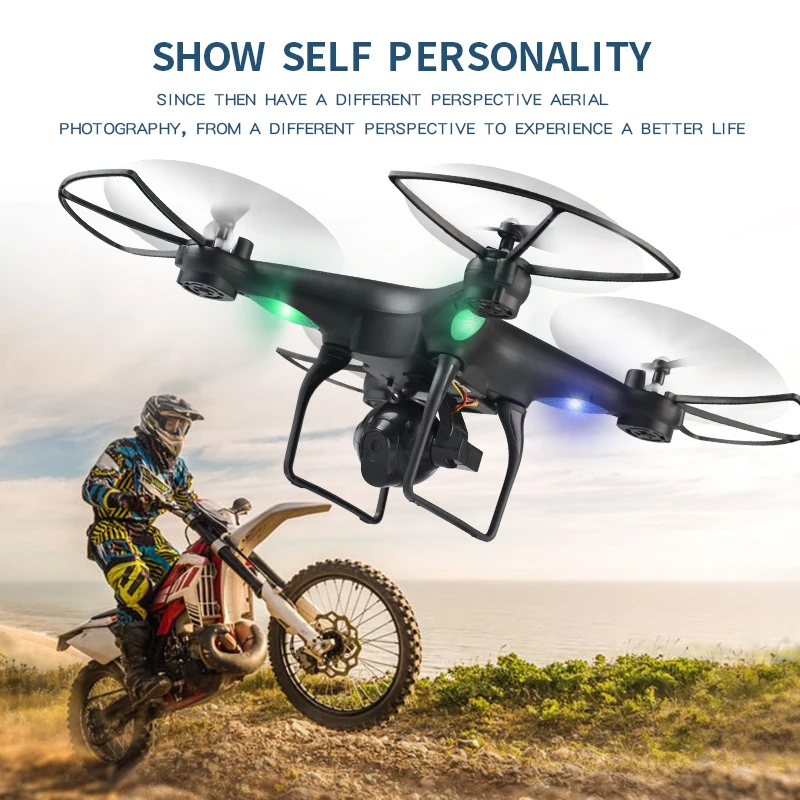 INKPOT D68 Дрон с камерой Wifi FPV пульт дистанционного управления вертолет Квадрокоптер