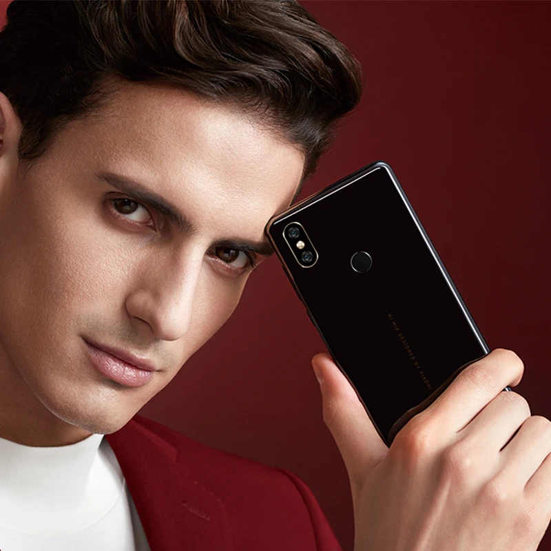 Оригинальный Xiaomi mi x 2 S 6 ГБ 64 Snapdragon 845 5 99 &quotполный Экран AI Камера ИК Face ID NFC