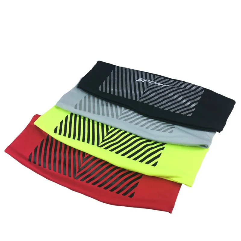 

Breathable Sport Gym Sweatband sweat Sport Headband Men Women Elastic Yoga Running Headwrap Anti-slip Elastic Sweatband 4 Colour