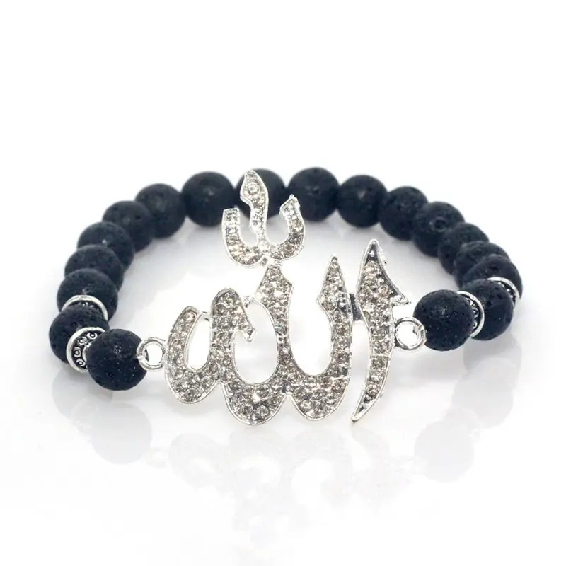 8 мм лавовый камень бусины из натурального камня Шарм Аллаха эластичный