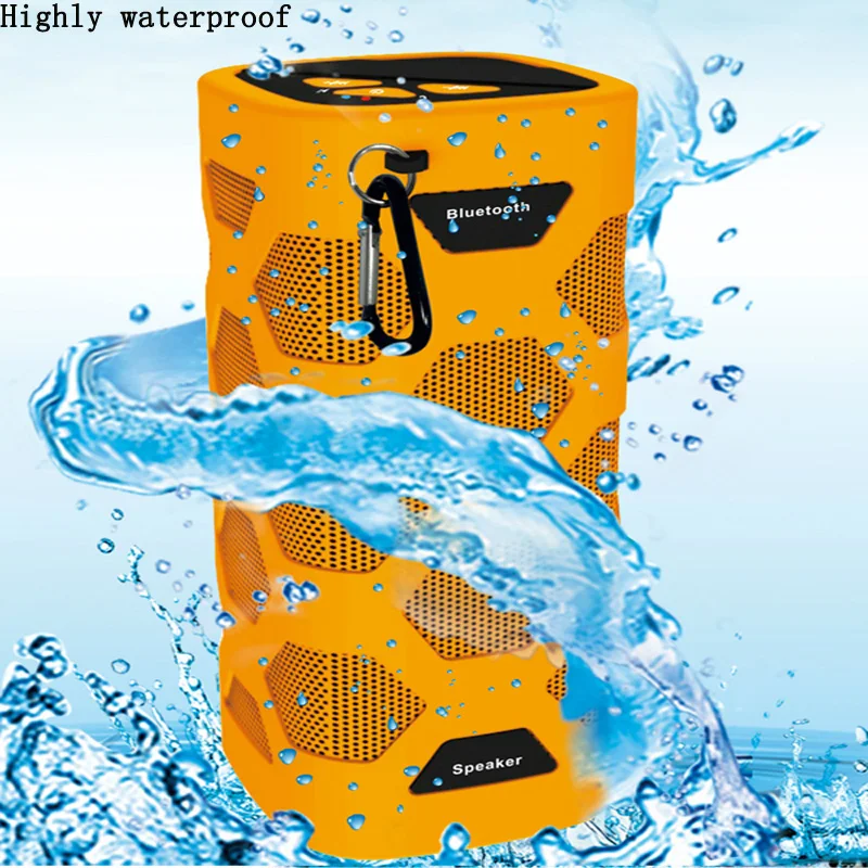 Портативный динамик открытый беспроводной bluetooth водонепроницаемый с защитой от
