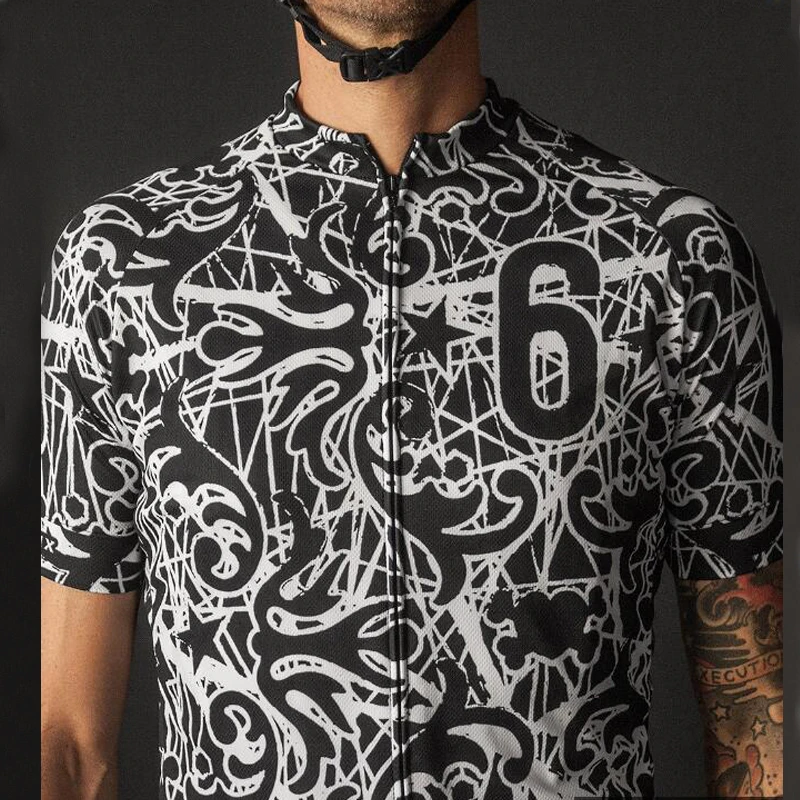 SDIG оригинальный дизайн Черная профессиональная команда Велоспорт Джерси