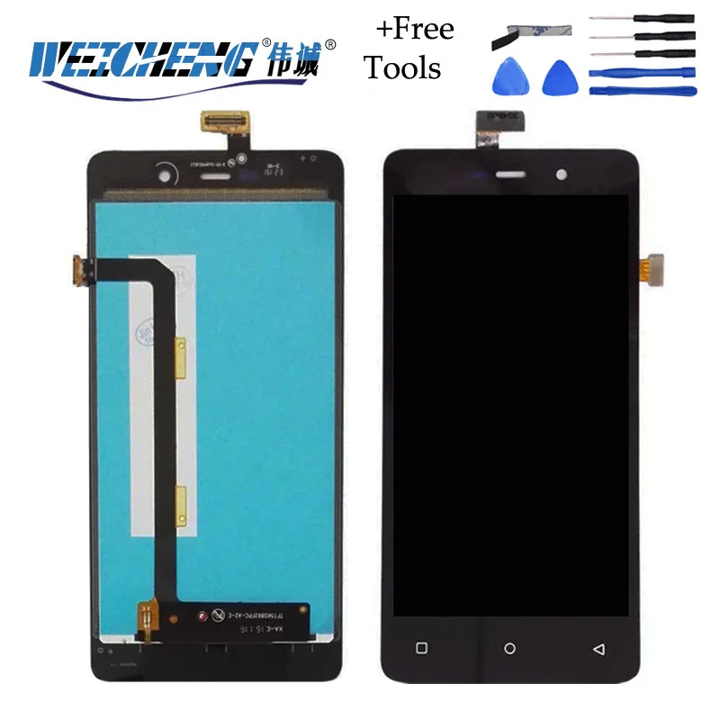 Для Highscreen Power Four 4 LCD дисплей + кодирующий преобразователь сенсорного экрана в