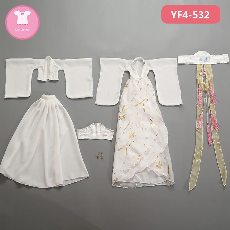 BJD кукольная одежда 1/4 сексуальное платье Красивая кукольная одежда краткое описание для Minifee Fairyline девушка тело кукла аксессуары Fairyland - Цвет: YF4-532