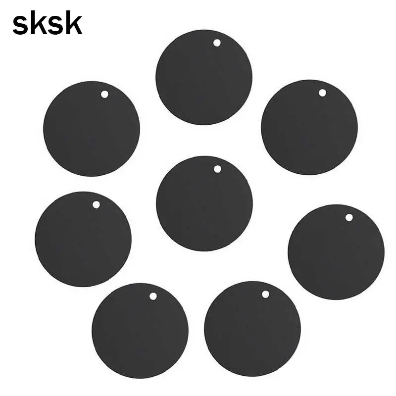 

SKSK Metal Plates with Adhensive for Magnetic Car Phone Holder Stand for iPhone8 8Plus X Mobile Cell Phone GPS Magnet
