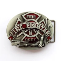 t disom new american fire fighter belt buckle for mens fashion accessories suitable for 4cm width belt drop shipping