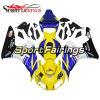 fairings for honda cbr1000rr year 06 07 2006 2007 abs motorcycle fairing kit bodywork motorbike cowling yellow blue white covers