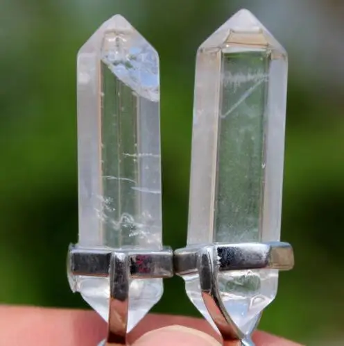 

new arrivals 100% natural clear quartz crystal stone pendant healing as gift