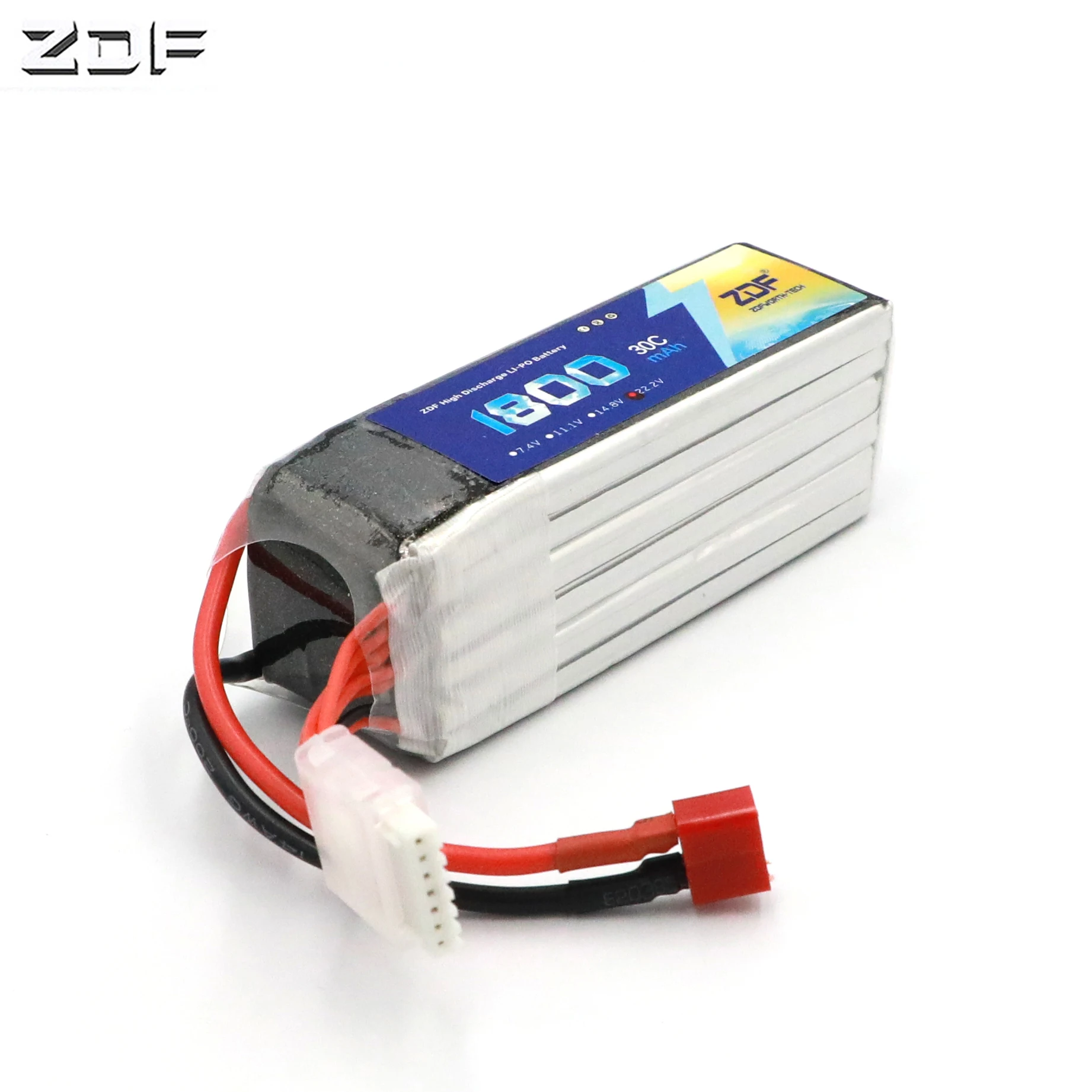ZDF RC Аккумулятор 22.2V 1800мАч 30C 6S Макс. 60C Липо АККУ FPV Воздушное судно Мультироторный квадрокоптер Дрон