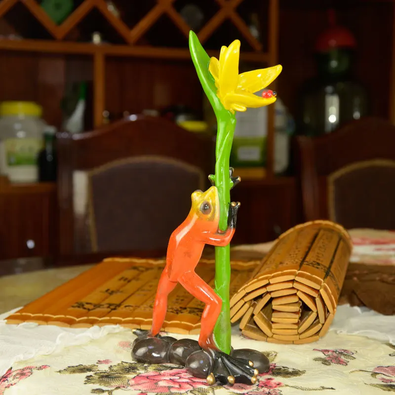 2 шт./лот Европейский творческий подарок смола лягушка интересная новинка