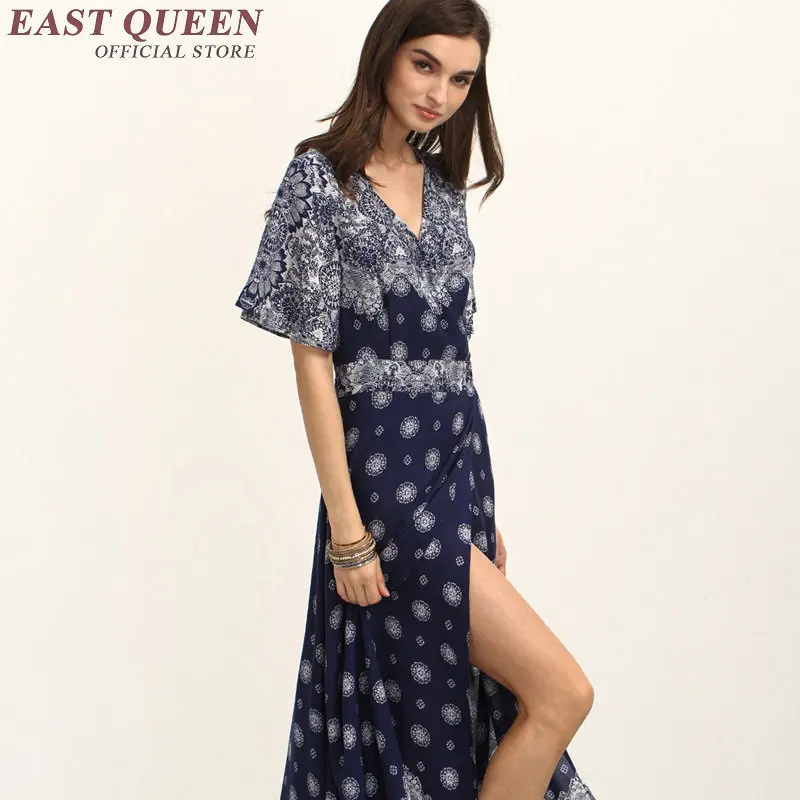 Женское платье в стиле хиппи Пляжное Платье бохо модель KK1367 на лето 2018|women dress|boho