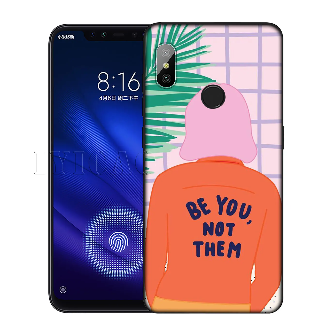 IYICAO феминистский логотип Милые Силиконовые Мягкий чехол для Xiaomi Redmi 6A 5A Note 7 4 4X5