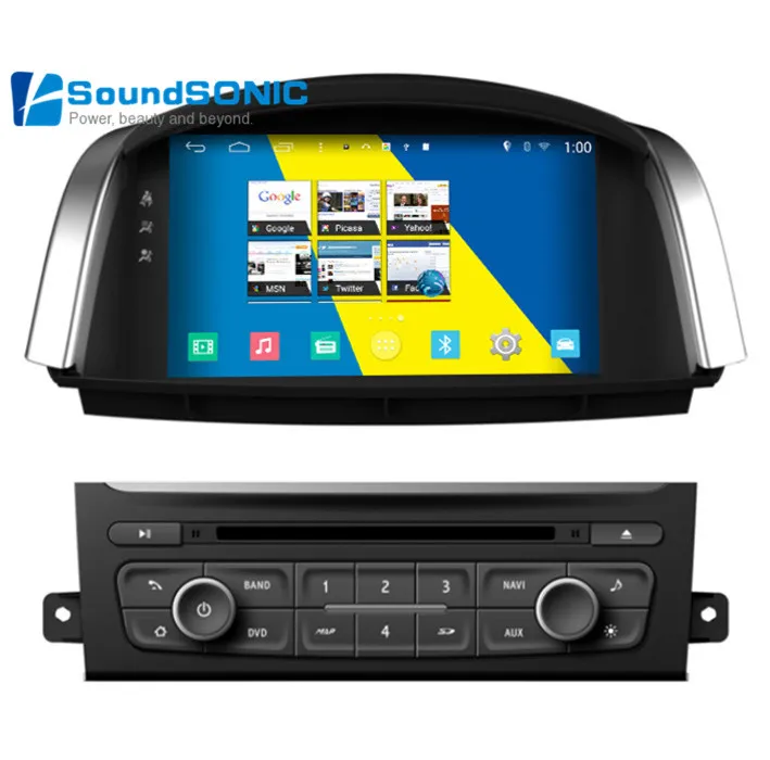Для Renault Koleos Android 4.4 Авто Радио Automotivo GPS навигационной автомобильный DVD